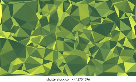 Colorful polygon background. Abstract Triangle Geometrical Background. Vector triangle mosaic background. Geometric design for business presentations. 