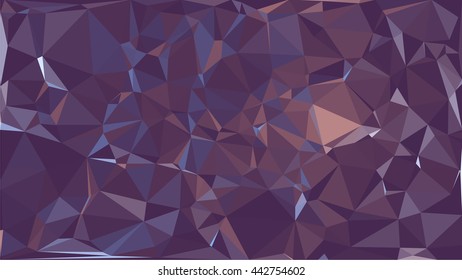 Colorful polygon background. Abstract Triangle Geometrical Background. Vector triangle mosaic background. Geometric design for business presentations. 