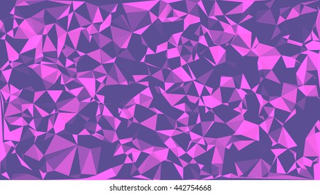 Colorful polygon background. Abstract Triangle Geometrical Background. Vector triangle mosaic background. Geometric design for business presentations. 