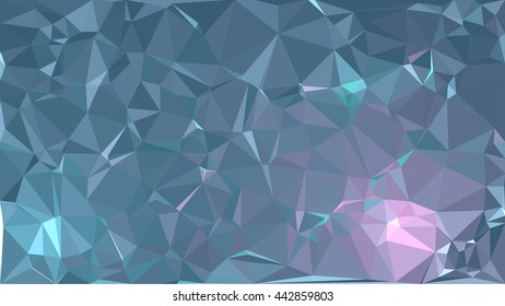 Colorful polygon background. Abstract Triangle Geometrical Background. Vector triangle mosaic background. Geometric design for business presentations. 