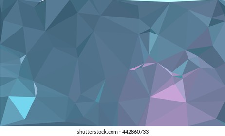 Colorful polygon background. Abstract Triangle Geometrical Background. Vector triangle mosaic background. Geometric design for business presentations. 