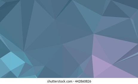 Colorful polygon background. Abstract Triangle Geometrical Background. Vector triangle mosaic background. Geometric design for business presentations. 
