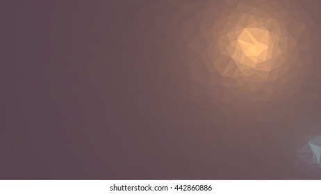 Colorful polygon background. Abstract Triangle Geometrical Background. Vector triangle mosaic background. Geometric design for business presentations. 