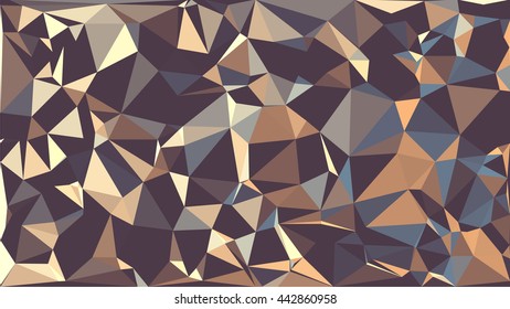 Colorful polygon background. Abstract Triangle Geometrical Background. Vector triangle mosaic background. Geometric design for business presentations. 