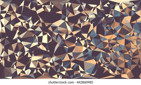 Colorful polygon background. Abstract Triangle Geometrical Background. Vector triangle mosaic background. Geometric design for business presentations. 