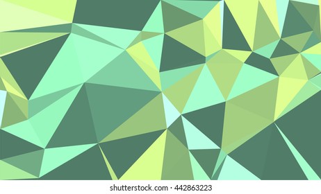 Colorful polygon background. Abstract Triangle Geometrical Background. Vector triangle mosaic background. Geometric design for business presentations. 