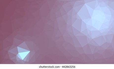 Colorful polygon background. Abstract Triangle Geometrical Background. Vector triangle mosaic background. Geometric design for business presentations. 