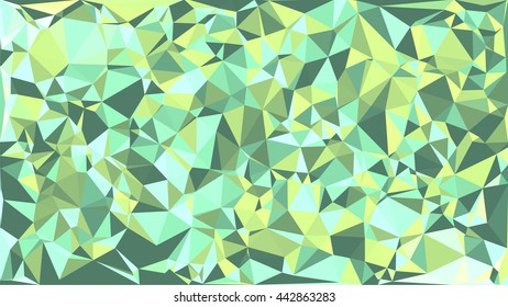 Colorful polygon background. Abstract Triangle Geometrical Background. Vector triangle mosaic background. Geometric design for business presentations. 