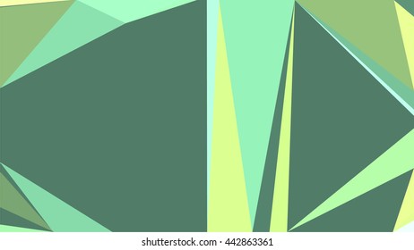 Colorful polygon background. Abstract Triangle Geometrical Background. Vector triangle mosaic background. Geometric design for business presentations. 