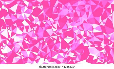 Colorful polygon background. Abstract Triangle Geometrical Background. Vector triangle mosaic background. Geometric design for business presentations. 