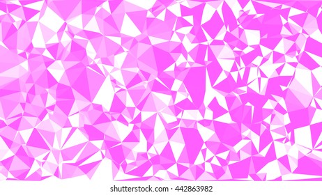 Colorful polygon background. Abstract Triangle Geometrical Background. Vector triangle mosaic background. Geometric design for business presentations. 