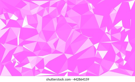 Colorful polygon background. Abstract Triangle Geometrical Background. Vector triangle mosaic background. Geometric design for business presentations. 