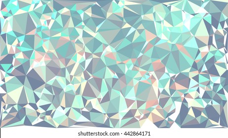 Colorful polygon background. Abstract Triangle Geometrical Background. Vector triangle mosaic background. Geometric design for business presentations. 