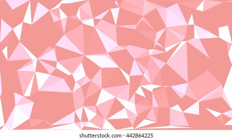 Colorful polygon background. Abstract Triangle Geometrical Background. Vector triangle mosaic background. Geometric design for business presentations. 