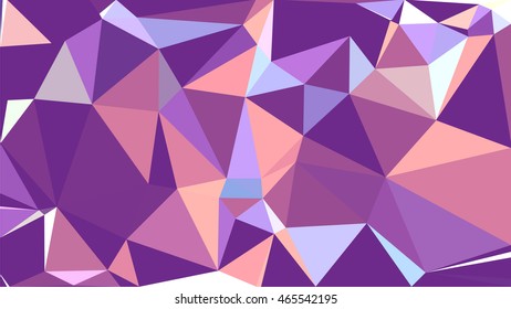 Colorful polygon background. Abstract Triangle Geometrical Background. Vector triangle mosaic background. Geometric design for business presentations.