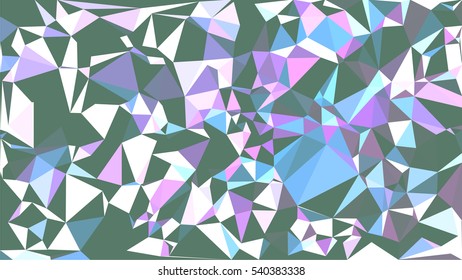 Colorful polygon background. Abstract Triangle Geometrical Background. Vector triangle mosaic background. Geometric design for business presentations.