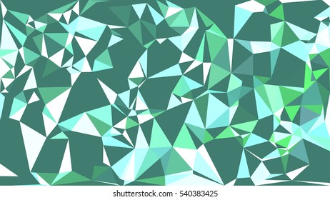 Colorful polygon background. Abstract Triangle Geometrical Background. Vector triangle mosaic background. Geometric design for business presentations.