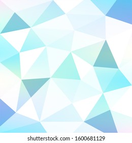 Colorful polygon background. Geometric pattern.