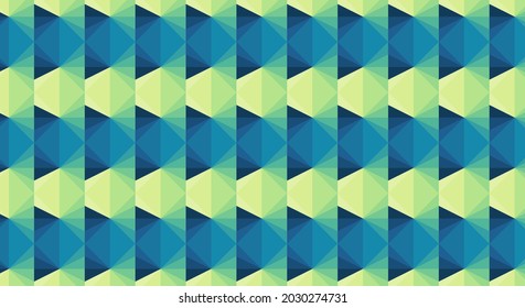 colorful polygon seamless pattern background, modern shape composition, vector eps 10.