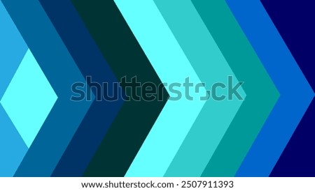 Colorful polygon traingle shape background design. blue, sky blue, paste color combination abstract background design.