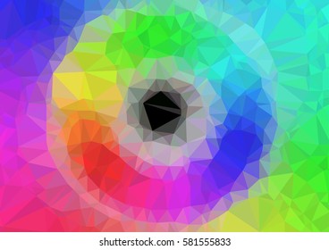 Colorful polygonal abstract background - Illustration - Vector
Rainbow, Spectrum, Computer, Grid Pattern, Geometric Shape