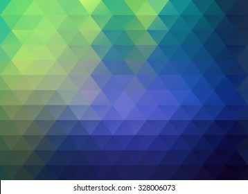 colorful polygonal abstract vector texture or background
