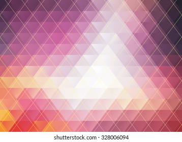 colorful polygonal abstract vector texture or background