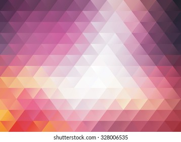 colorful polygonal abstract vector texture or background