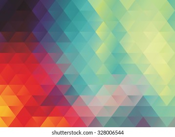 colorful polygonal abstract vector texture or background