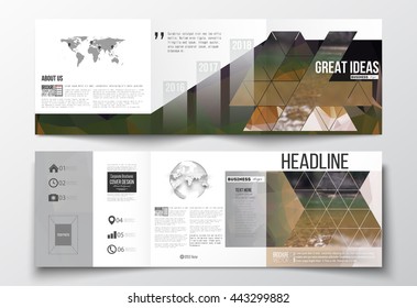 Colorful polygonal backdrop, blurred background, modern stylish triangle vector texture. Colorful polygonal backdrop, blurred natural background, modern stylish triangle vector texture.