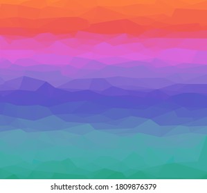 Colorful polygonal background. Vector illustration. Follow other polygonal backgrounds in my collection.