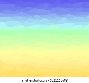 Colorful polygonal background. Vector illustration. Follow other polygonal backgrounds in my collection.