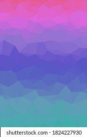 Farbiger mehrfarbiger Hintergrund. Vektorgrafik. Befolgen Sie andere mehrsprachige Hintergründe in meiner Sammlung.