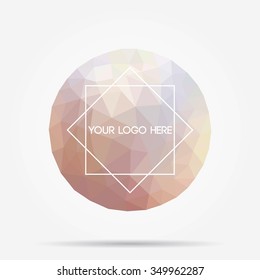 Colorful polygonal backgrounds