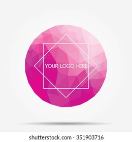 Colorful polygonal backgrounds