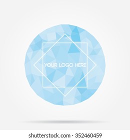 Colorful polygonal backgrounds