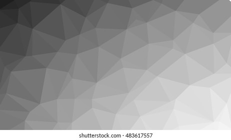 Colorful polygonal connection design with, low poly vector illustration