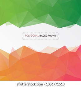 colorful polygonal covers background