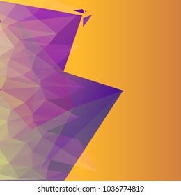 colorful polygonal covers background
