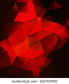 Colorful polygonal creative abstract bright vector background with geometric triangle shapes. Decorative design texture for web, poster, banner, flyer, business card.