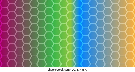 Colorful polygonal illustration vector background. Rainbow geometric background with gradient. Triangular design for your business card, banner, wallpaper. Creative Design Templates.