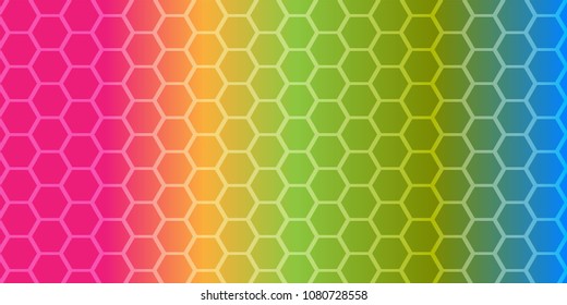 Colorful polygonal illustration vector background. Rainbow geometric background in Origami style with gradient. Triangular design for your business card, banner, wallpaper. Creative Design Templates.