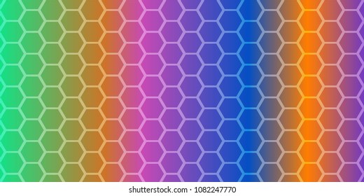 Colorful polygonal illustration vector background. Rainbow geometric background in Origami style with gradient. Triangular design for your business card, banner, wallpaper. Creative Design Templates.