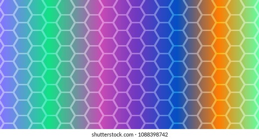 Colorful polygonal illustration vector background. Rainbow geometric background in Origami style with gradient. Triangular design for your business card, banner, wallpaper. Creative Design Templates.