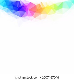 Colorful Polygonal Mosaic Background, Creative Design Templates