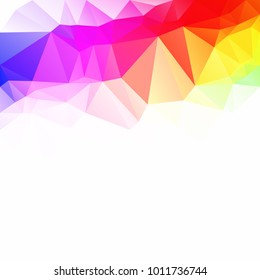Colorful Polygonal Mosaic Background, Creative Design Templates