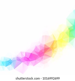 Colorful Polygonal Mosaic Background, Creative Design Templates