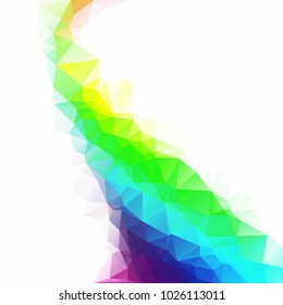 Colorful Polygonal Mosaic Background, Creative Design Templates