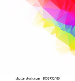 Colorful Polygonal Mosaic Background, Creative Design Templates