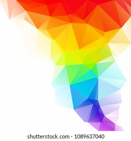 Colorful Polygonal Mosaic Background, Creative Design Templates